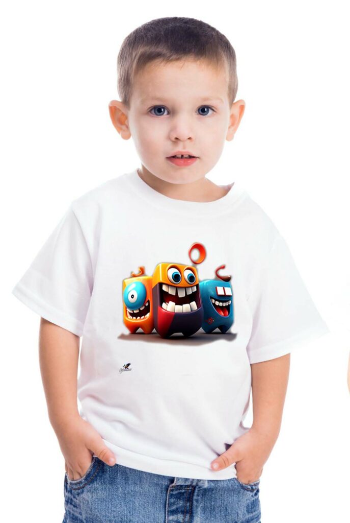 AI cool kids design T-shirts online 2023
