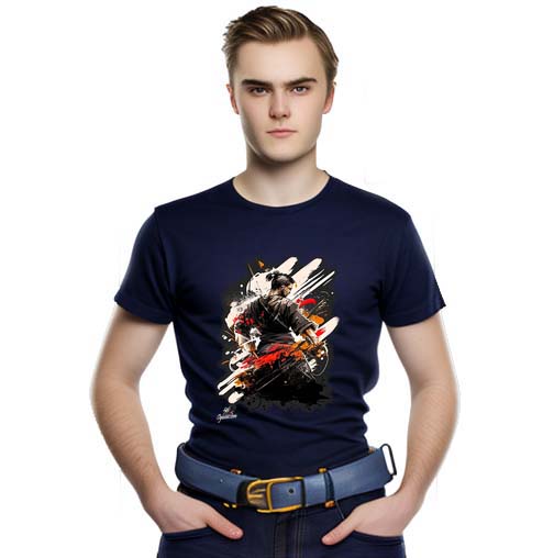 AI cool martial arts design T-shirts online 2023